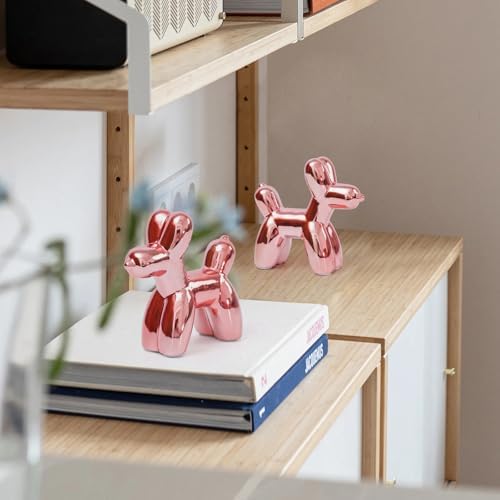 Notakia Balloon Dog Ceramic Statue Home Decor