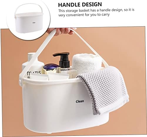 Happyyami Plastic Shower Storage Basket with Drainage