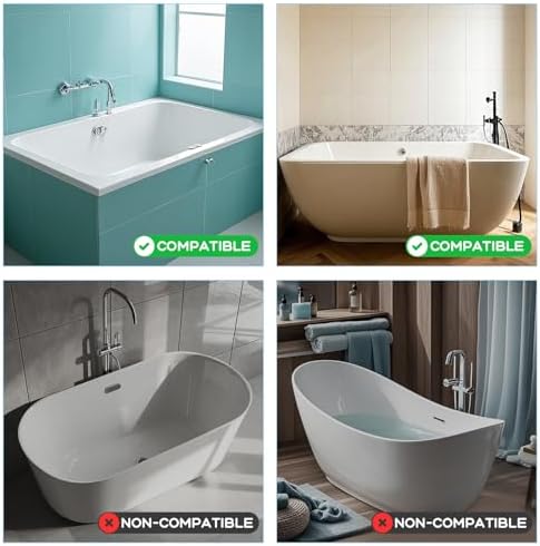 YUOROS Silicone Splash Guard for Bathtub Green