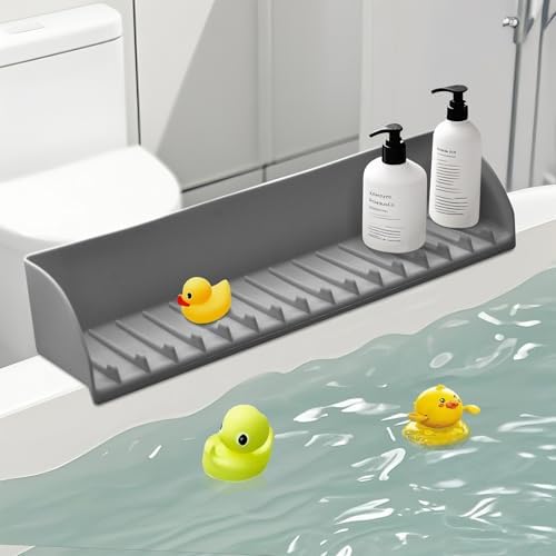 DAECHAO Bathtub Splash Guard with 4 Suction Cups