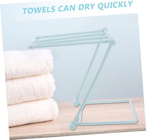 SOLUSTRE Foldable Towel Holder Rack for Kitchen Bathroom