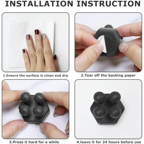 XoYoZo Multi-Function Silicone Hooks for Bathroom and Kitchen