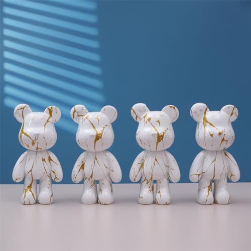 Resin Bear Statue Home Decor Sculpture Ornament