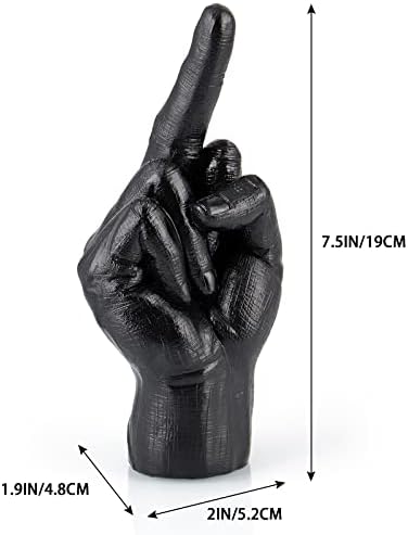 MOLIGOU Hand Gesture Desk Statue Decor