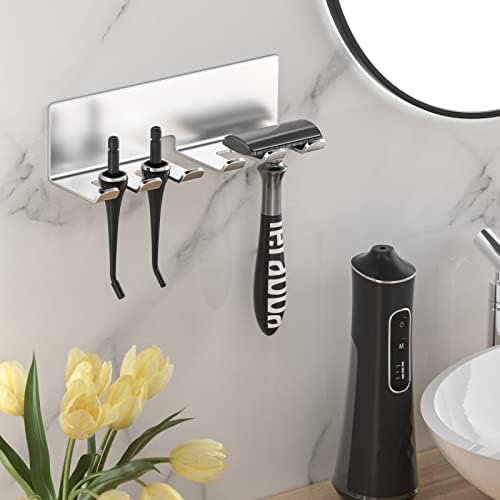 Electric Toothbrush Holder - 5 Slots SUS304 Stainless Steel Wall Mounted