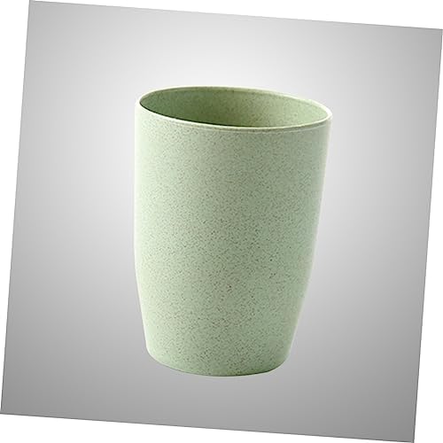 ETHZZLE Wheat Straw Bathroom Rinsing Mug
