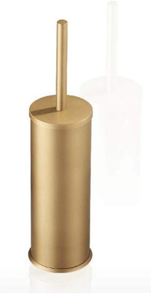 Kanazz Gold Toilet Brush with Holder Set