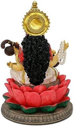 Hindu Goddess Saraswati Statue 86 Inch Handmade Decor