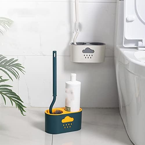 UOHUFIDABFD Toilet Brush with Hanging Handle