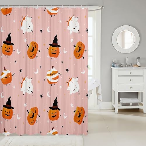 Feelyou Kids Halloween Shower Curtain Set 1