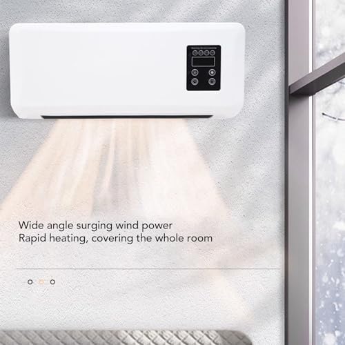ZJchao 1500W Wall Mounted Space Heater with Towel Rack