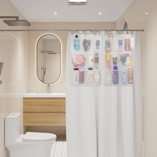 Lifewit Mesh Shower Caddy with 7 Pockets 1 Pack