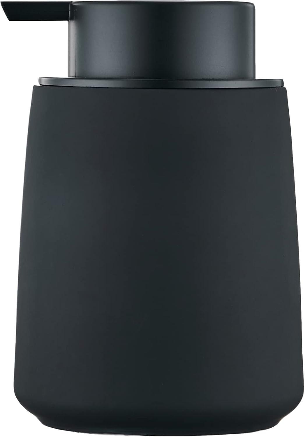 Eyrozia 12Oz Black Ceramic Soap Dispenser