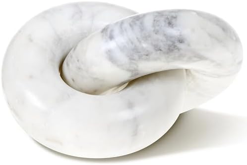 STRONA Marble Knot 6 Shelf Accent Decor