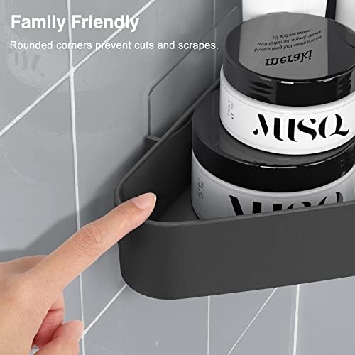 Sotfamily Shower Caddy Corner 4 Pack Black