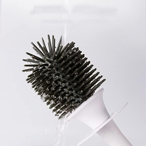 Eco-Friendly Toilet Brush Set with 360 Cleaning