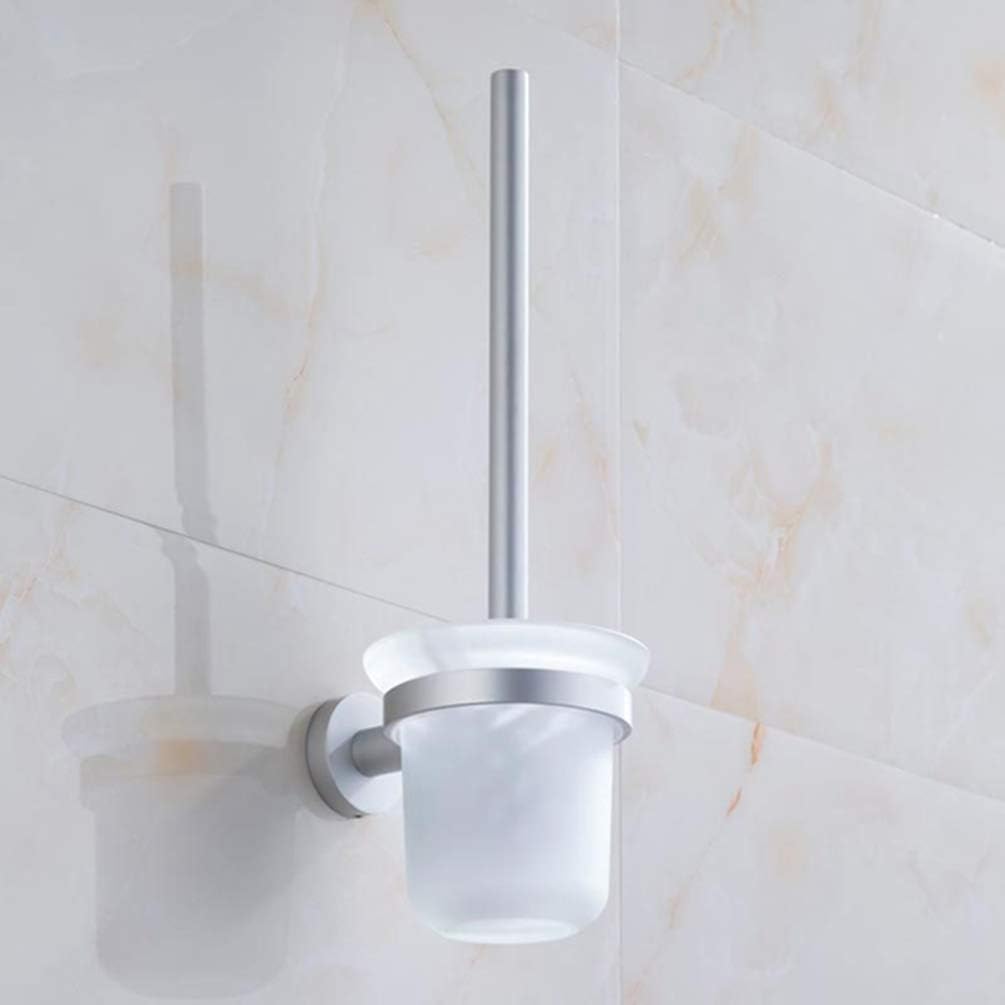 LUDSUY Space Aluminum Toilet Brush Holder 1