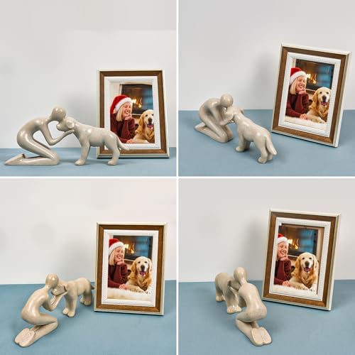 FriyGardcn Dog Sculpture Home Decor Statue 1