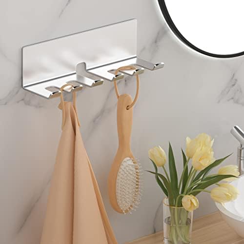 Electric Toothbrush Holder - 5 Slots SUS304 Stainless Steel Wall Mounted