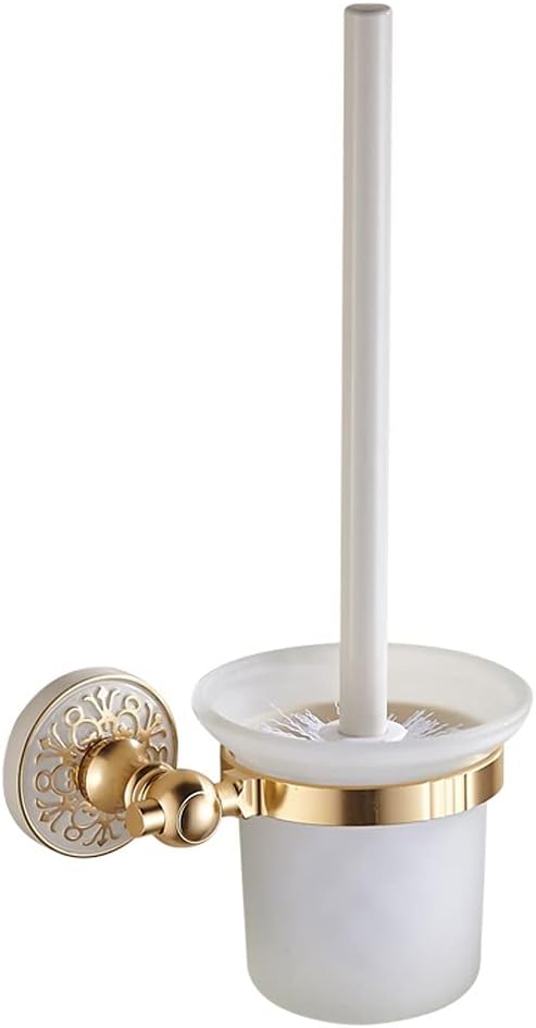 XIAOSAKU Toilet Brush Holder with Long-Handled Brush