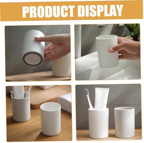Luxshiny Reusable Toothpaste Cups 2pcs