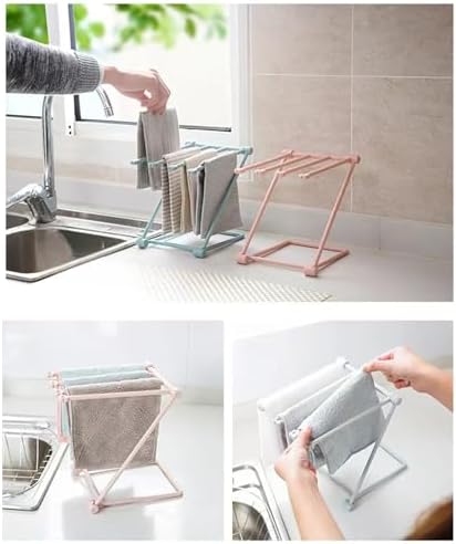 FitFrenzy Modern Over Cabinet Towel Hanger