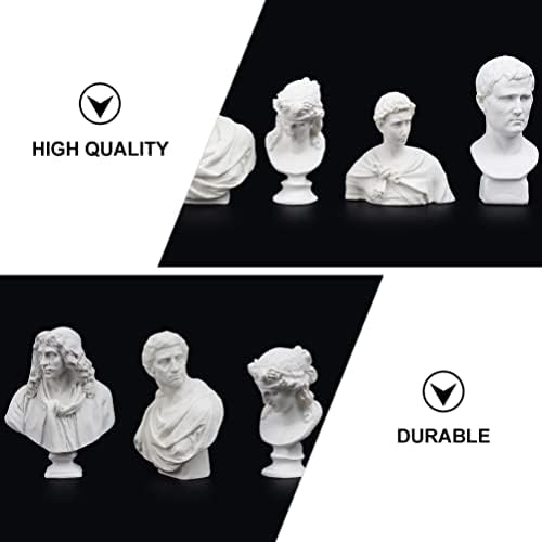 ARTIBETTER 10PCS Greek Mythology Mini Resin Statue Sculpture Set