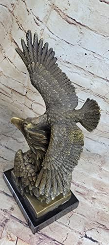 Victory Eagle Flight Statue Real Bronze Decorative Figurine