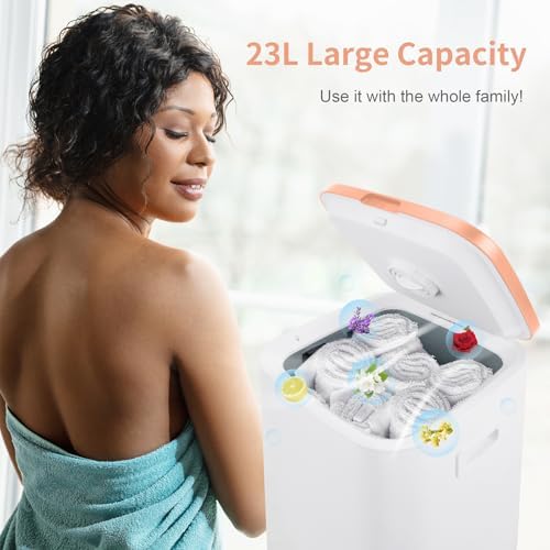 RESIMPLE Towel Warmer with LED Display and 3 Heating Modes 1