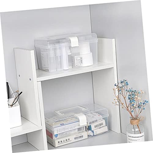 HAKIDZEL Portable Medicine Cabinet with Buckle Design