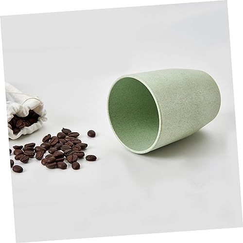 Luxshiny Wheat Stem Bathroom Rinsing Mug