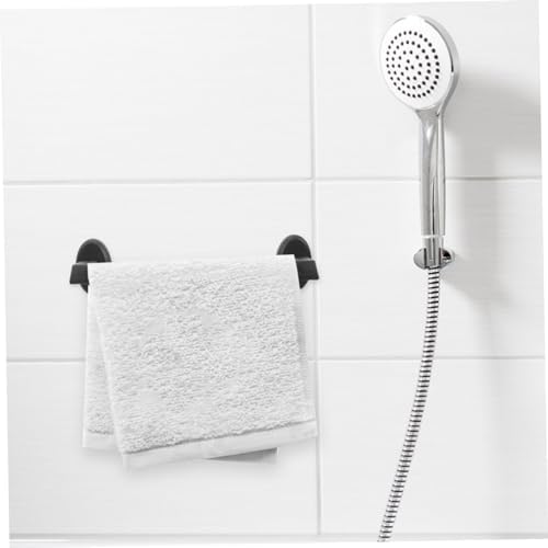 GLEAVI Wall Mounted Towel Rack Slippers Holder Organizer