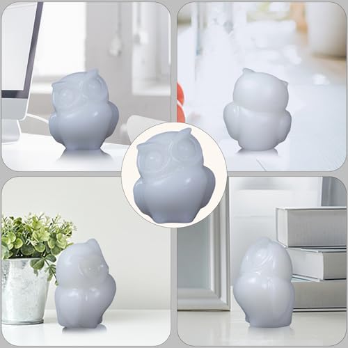 2 Inch Handcrafted Owl Crystal Figurine