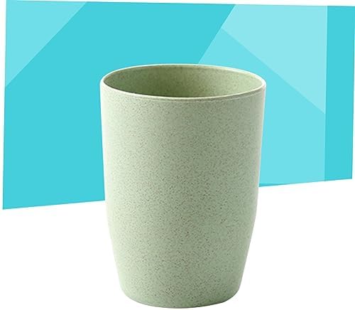 ABOOFAN Wheat Stem Rinsing Mug for Bathroom and Multi-Use Tumbler