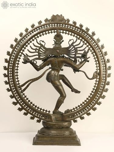 39 Nataraja Dancing Shiva Bronze Statue