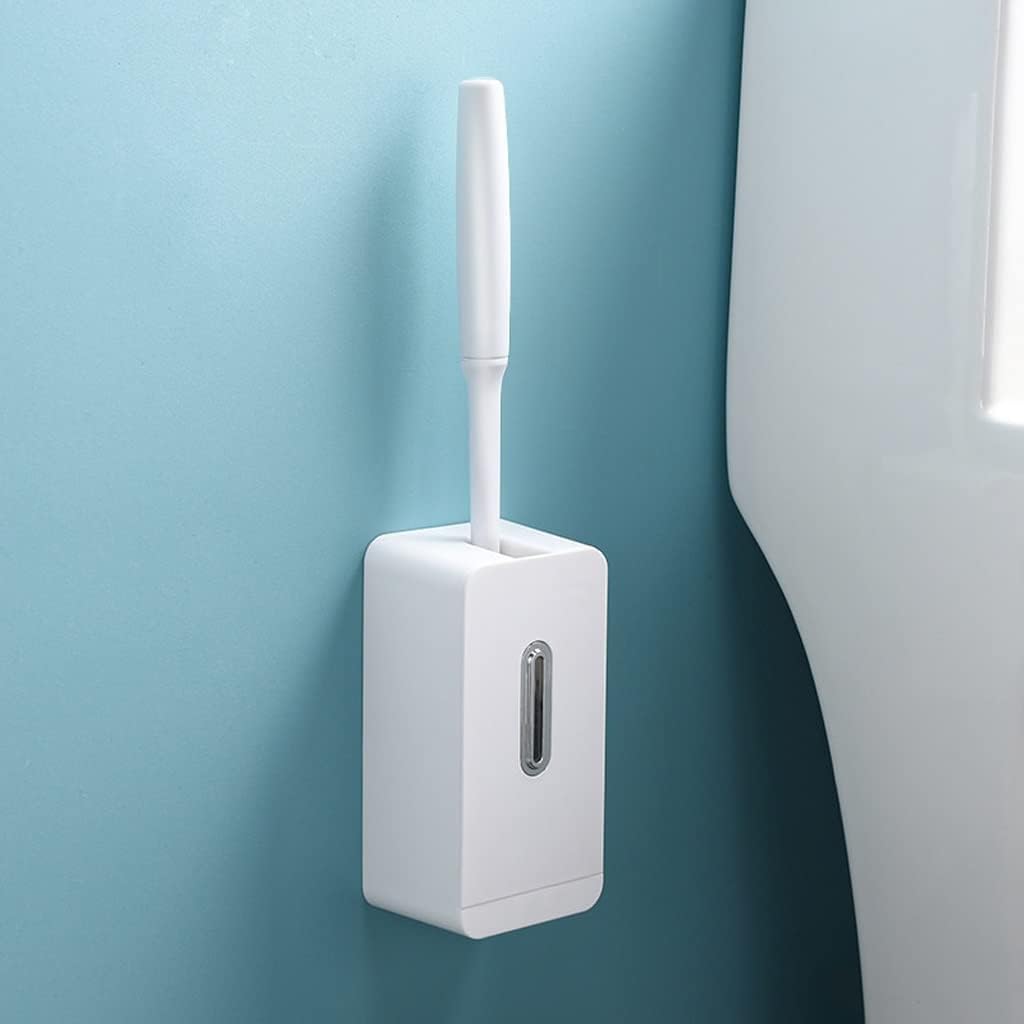 Toilet Brush with Long Handle and Soft Hair Set