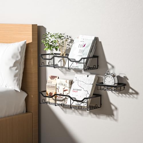 ASTOFLI 4-Pack Shower Caddy Set with 16 Hooks