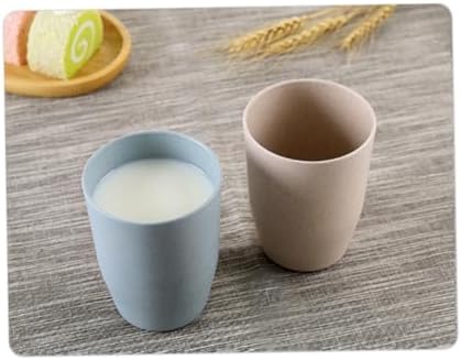 Gatuida Bathroom Rinsing Mug Wheat Stem Tumbler Cup