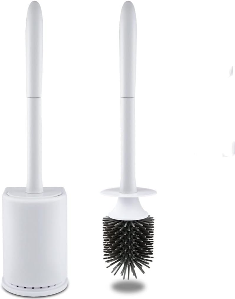 Eco-Friendly Toilet Brush Set with 360 Cleaning