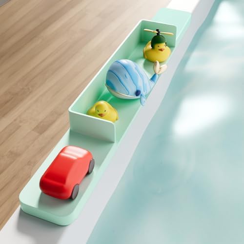 YUOROS Silicone Splash Guard for Bathtub Green