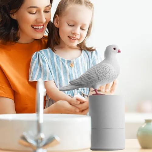 Foaming Soap Dispenser with Bird of Peace Design 1
