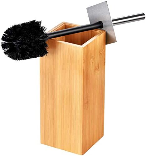 Bamboo Toilet Brush Tall for Eco-Friendly Cleaning