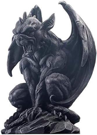 JORAE Winged Gargoyle Statue 9 Inches Decorative Protection Sculpture