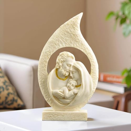Cici Jimmys Retro Holy Family Figurine 472 Inch Christmas Decor