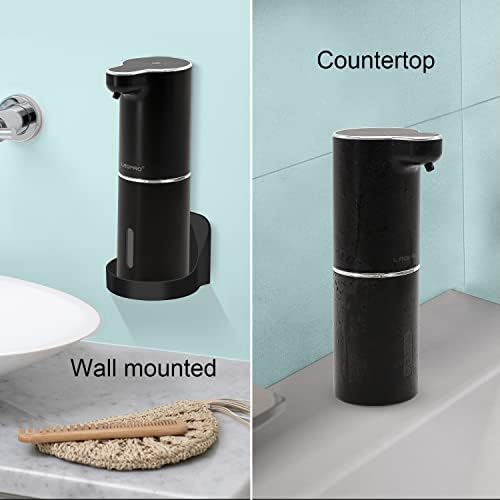LAOPAO Touchless Foaming Soap Dispenser 300ml Black