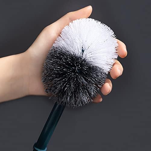 UOHUFIDABFD Toilet Brush with Hanging Handle