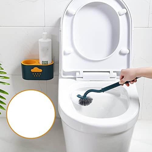 UOHUFIDABFD Toilet Brush with Hanging Handle