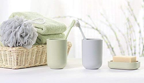 UVIVIU Plastic Soap Dish - Easy Cleaning Drain White
