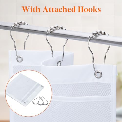 Lifewit Mesh Shower Caddy with 7 Pockets 1 Pack