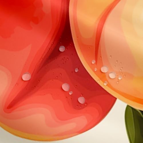 Erosebridal Cartoon Peach Style Shower Curtain Set